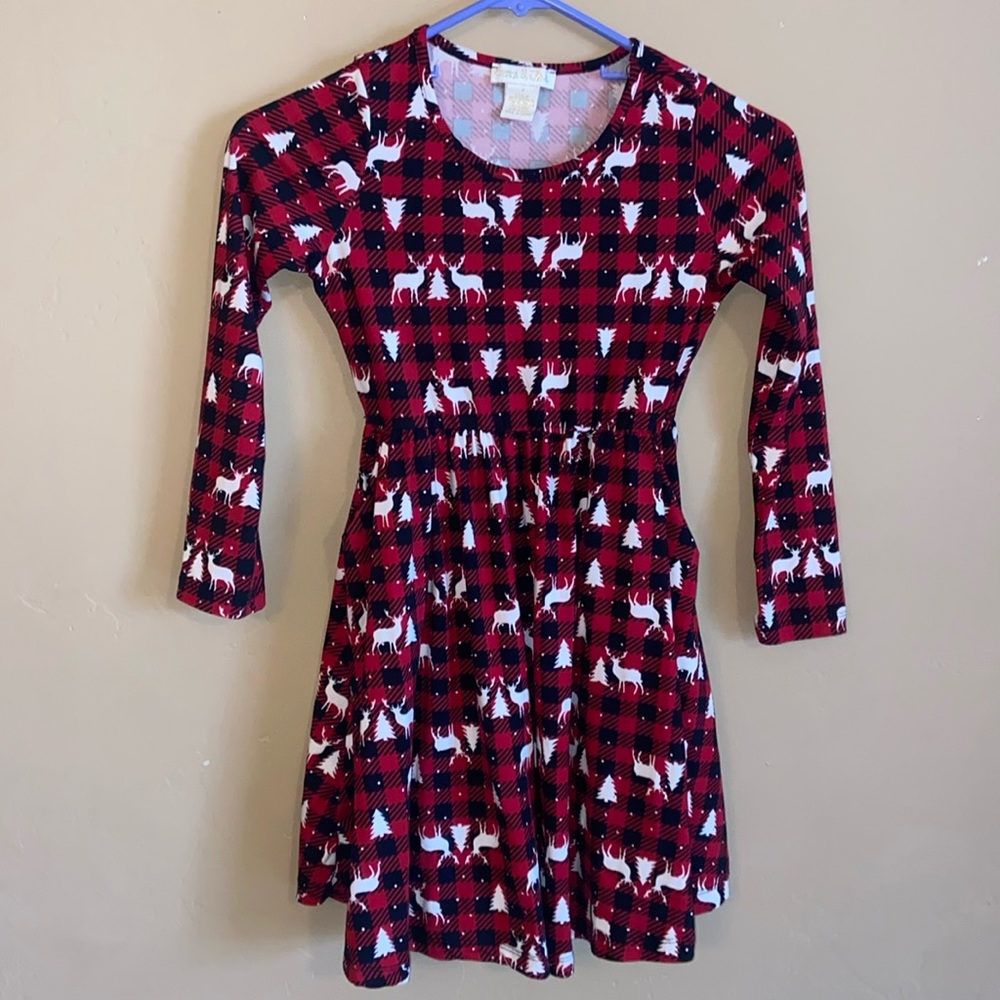 Emma & Elsa winter dress